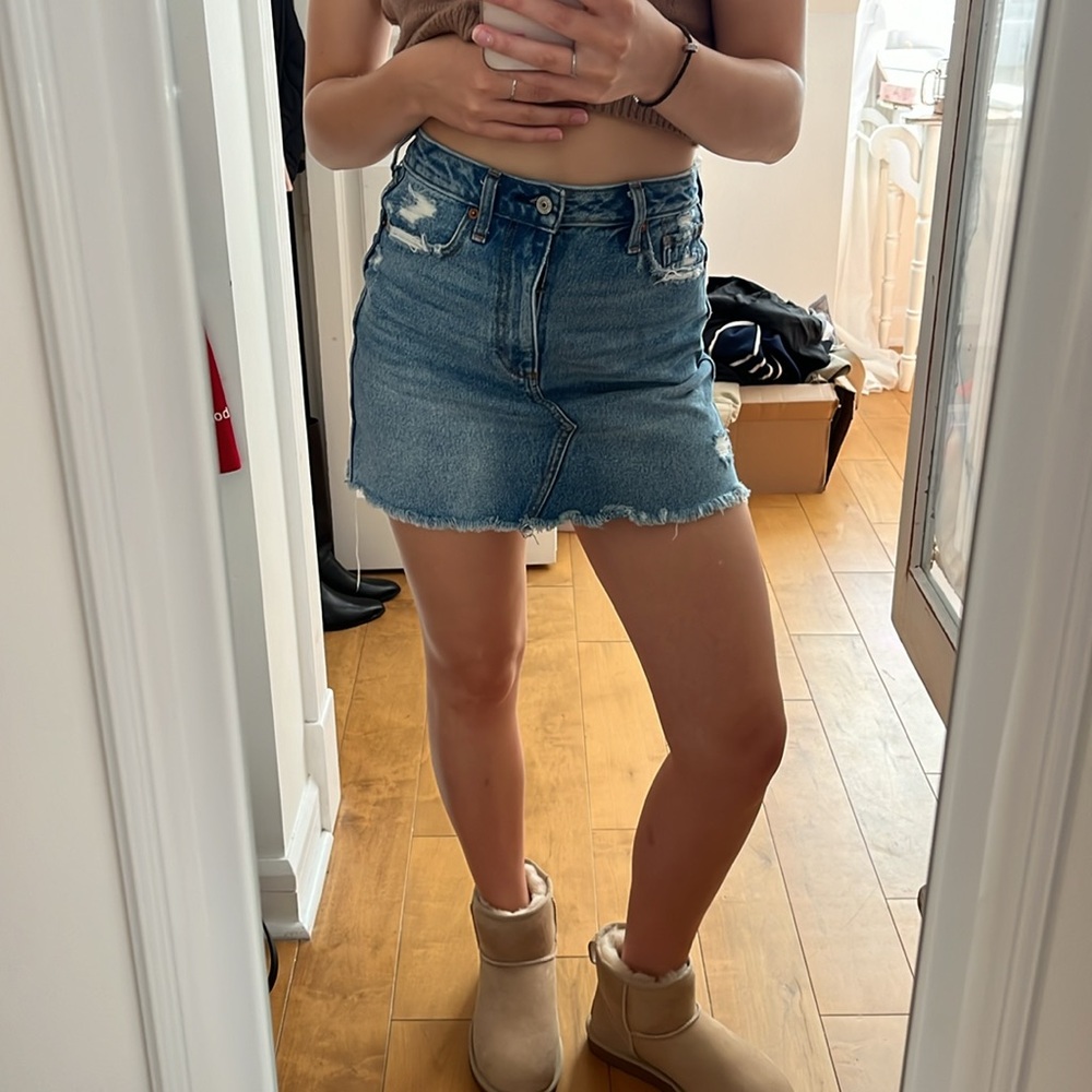 ABERCROMBIE denim skirt size 2.